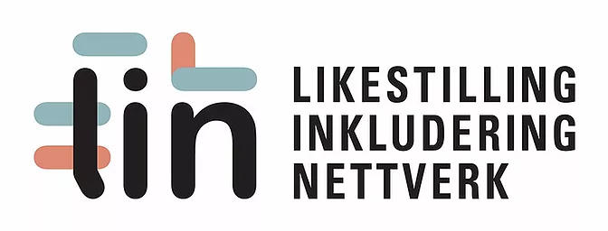 LIN likestilling inkludering og nettverk sin logo logo
